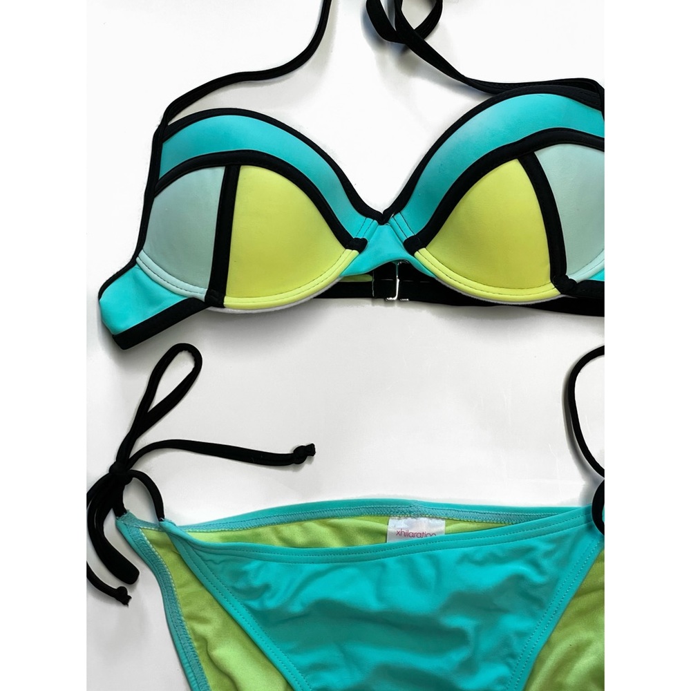Color Block Bikini - Picture 1 of 8